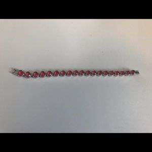 Touchstone Crystal bracelet in Lotus Pink